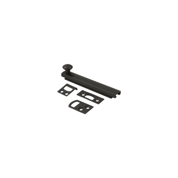 Concealed Screw Surface Bolt Window Latch Oil-Rubbed Bronze, 10PK